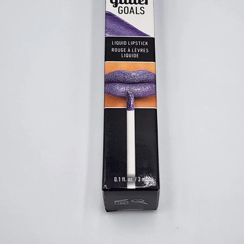 NYX Professional Makeup Glitter Goals Liquid Lipstick Amethyst Matte GGLS07 New